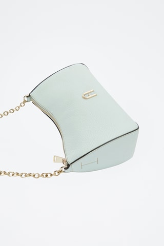 Sac bandoulière en cuir de veau - Ciel