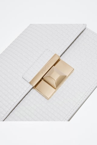 Sac à main en cuir de veau - Blanc