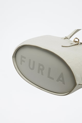 Cabas en cuir de veau - Blanc