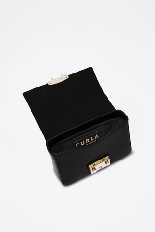 Sac à main en cuir de veau - Noir