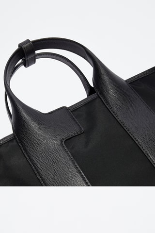 Sac à main en cuir - Noir