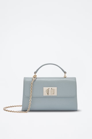 Sac à main en cuir - Gris