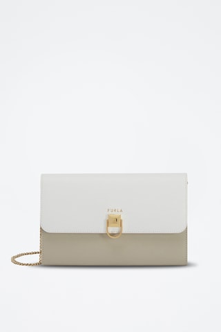 Sac bandoulière en cuir - Beige