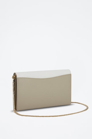 Sac bandoulière en cuir - Beige