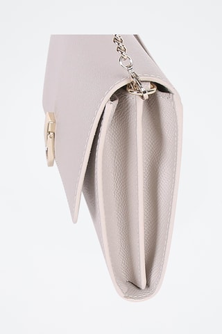 Sac bandoulière en cuir - Beige clair