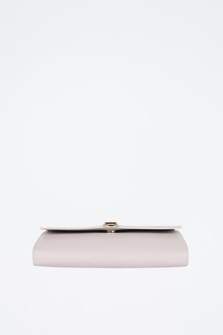 Sac bandoulière en cuir - Beige clair