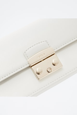 Sac bandoulière en cuir - Blanc