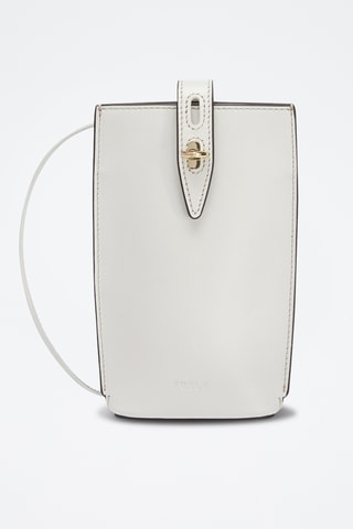 Sac bandoulière en cuir - Blanc