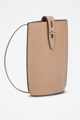 Sac bandoulière en cuir - Camel