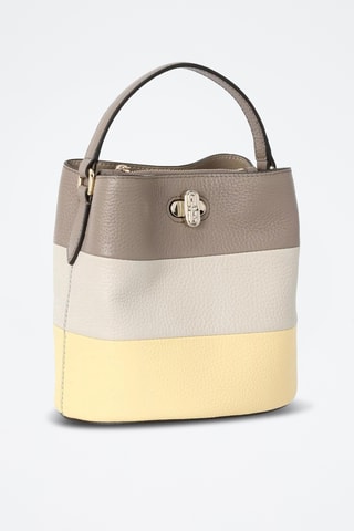 Sac seau en cuir - Beige