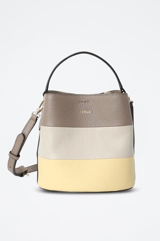 Sac seau en cuir - Beige