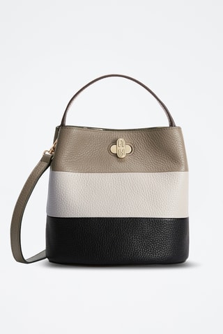 Sac seau en cuir - Marron