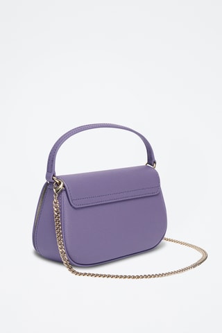 Sac à main en cuir - Violet
