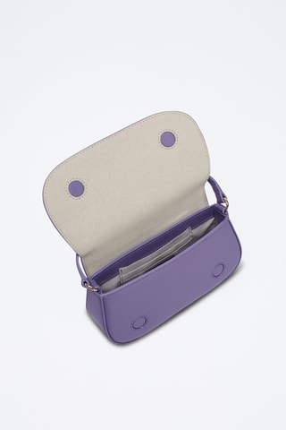 Sac à main en cuir - Violet