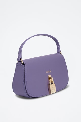 Sac à main en cuir - Violet