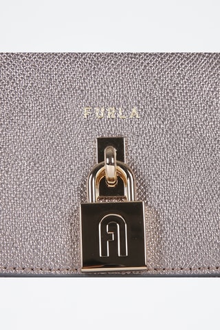 Sac à main en cuir - Argenté