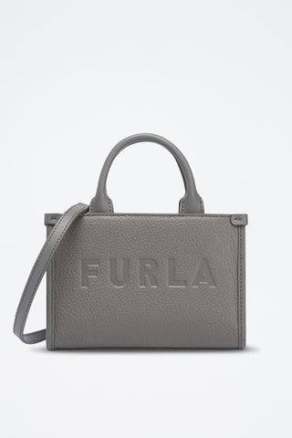 Sac à main en cuir - Gris