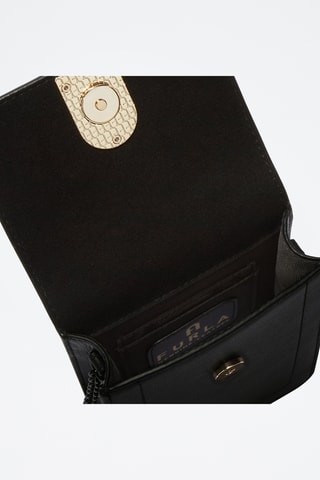 Sac bandoulière en cuir - Noir