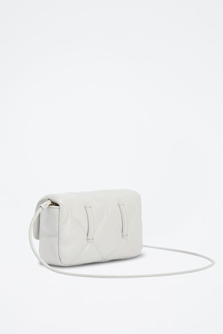 Sac bandoulière en cuir - Blanc