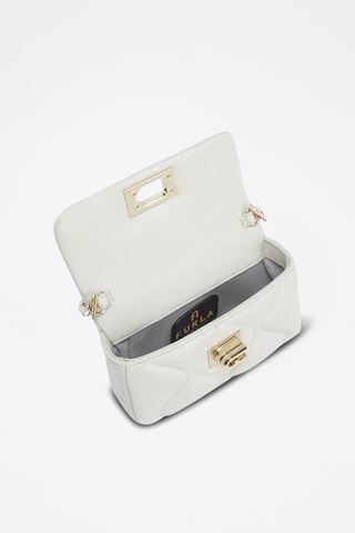 Sac bandoulière en cuir - Blanc