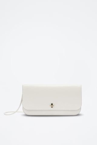 Sac bandoulière en cuir - Blanc