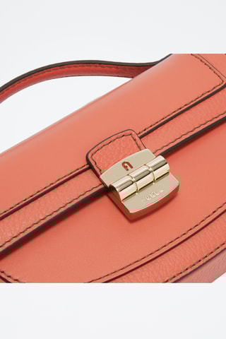 Sac à main en cuir de veau - Orange