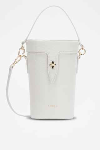 Sac seau en cuir de veau - Blanc