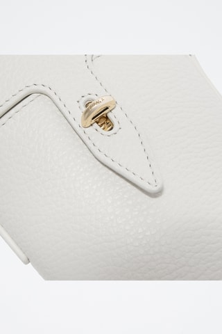 Sac seau en cuir de veau - Blanc