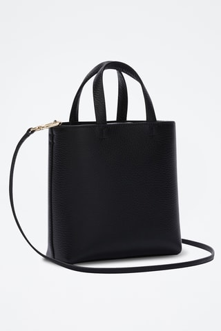 Sac à main en cuir de veau - Noir