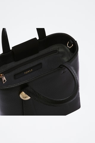 Sac à main en cuir de veau - Noir