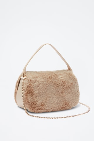 Sac à main en cuir de veau - Beige