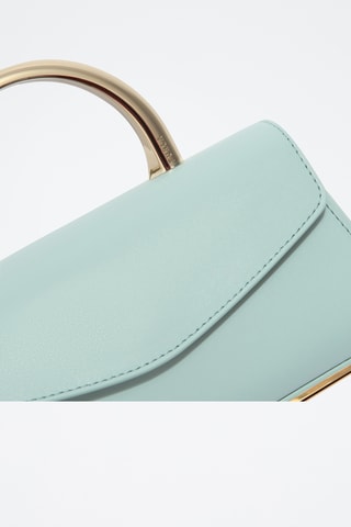 Sac à main en cuir de veau - Ciel