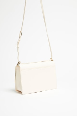 Sac bandoulière en croûte de cuir 1927 - Ecru