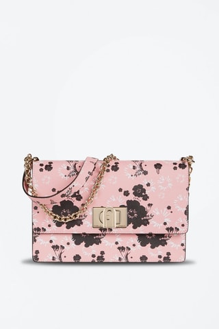 Sac bandoulière en cuir 1927  Rose