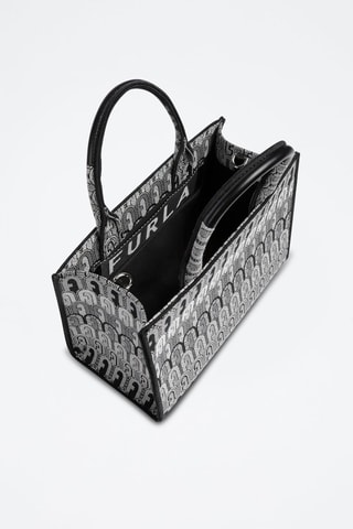 Cabas Gris clair et noir