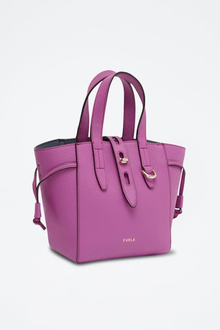 Sac à main en cuir Furla Net Mini - Violet