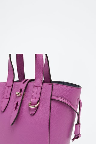 Sac à main en cuir Furla Net Mini - Violet