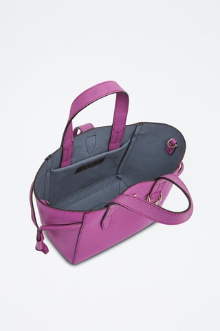 Sac à main en cuir Furla Net Mini - Violet
