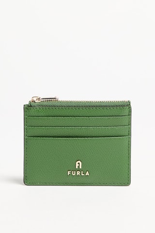 Porte-cartes en cuir Ivy - Vert