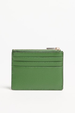 Porte-cartes en cuir Ivy - Vert