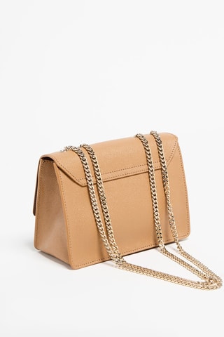 Sac bandoulière en cuir Venere - Caramel