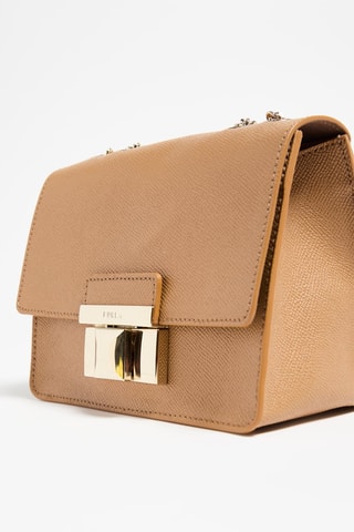 Sac bandoulière en cuir Venere - Caramel