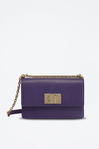 Sac bandoulière en cuir 1927 Mini Violet