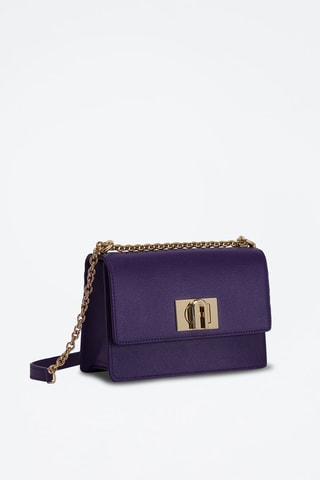 Sac bandoulière en cuir 1927 Mini Violet