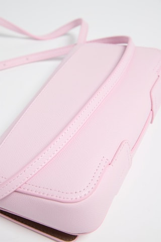 Sac bandoulière en cuir Eos - Rose