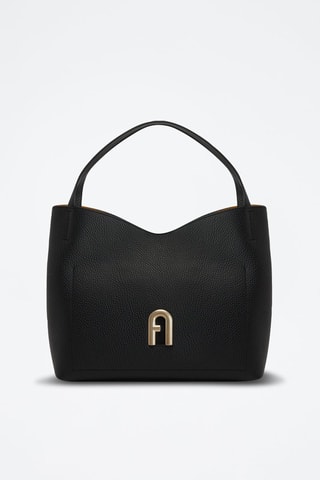 Cabas en cuir Primula - Noir