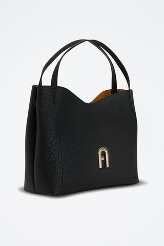 Cabas en cuir Primula - Noir