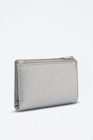 Portefeuille en cuir Classic - Argenté