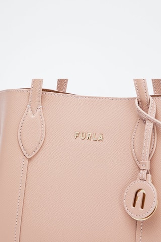 Sac à main en cuir de veau Vittoria - Rose