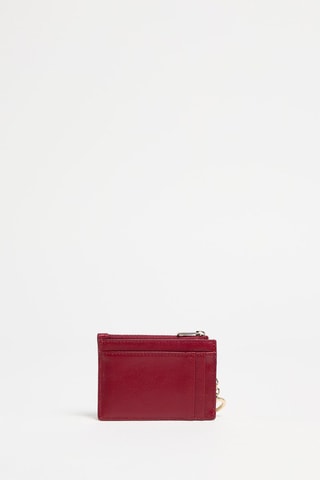 Porte-cartes en cuir My Joy - Rouge